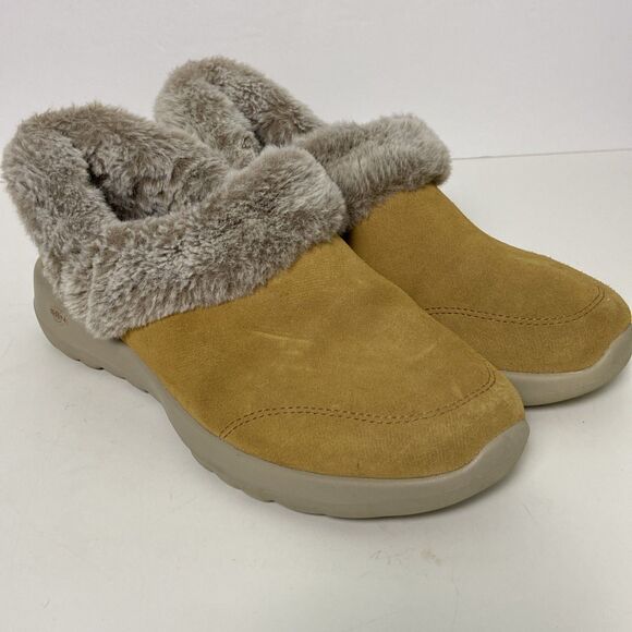 Skechers On-The-Go Joy Lounge Women Pink Leather Gen 5 Slip-On Shoes Size 8.5 - Picture 5 of 10